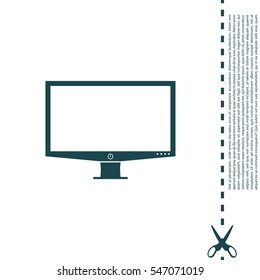 Vector Desktop Computer Icon