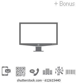 Vector Desktop Computer Icon