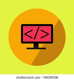 Vector Desktop Computer Icon