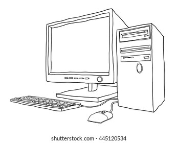 10,515 Hand drawn keyboard Images, Stock Photos & Vectors | Shutterstock