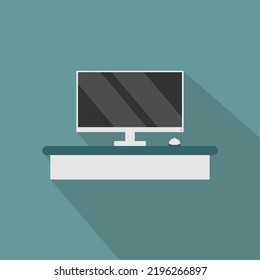 vector desktop illustration, can be used as background, wallpaper or logo