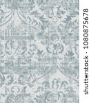 Vector, detailed abstract texture or grunge ; For art texture, vintage, ethnic , modern damask pattern , carpet, rug, scarf, clipboard , shawl pattern. colors are blue and beige