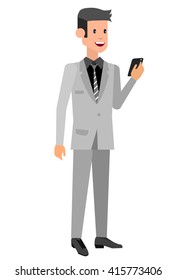Vector detailed characters men, business men. Character Business man illustration, business people lifestyle