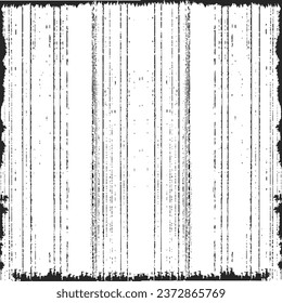 Vector detailed grunge frame in black and white.
