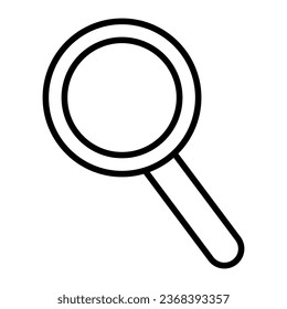 Vector detective icon editable and resizable