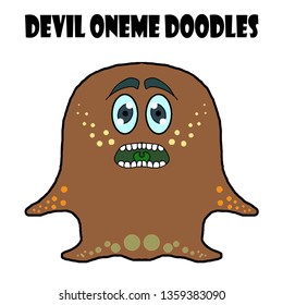 vector devil monsters