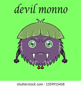 vector devil monsters