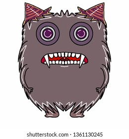 vector devil monsters 