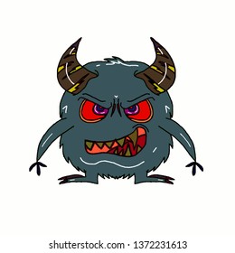 vector devil monsters 