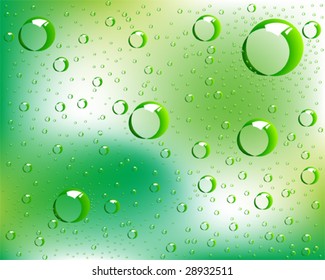 vector dew drops
