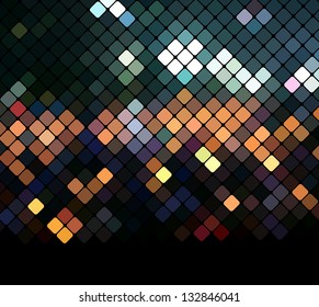 Vector diagonal background from a banner.