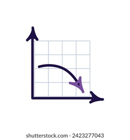 Vector diagram. Infographics with color charts and graphs.