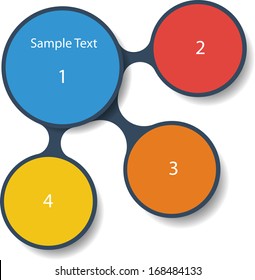 vector diagram infographics for presentations. business, marketing template chart and graphic. metaball identity branding backdrop. ui business concept