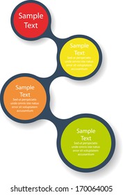 vector diagram infographics for presentations. business, marketing template chart and graphic. metaball identity branding backdrop. ui business concept