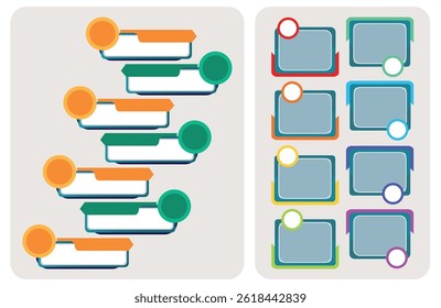 Plantilla De Diagrama De Vector, Diseño De Plantilla De Infografía De Círculo, Diseño De Infografía Abstractas De Vector Con Opciones De Pasos, Diseño De Diagrama De Proceso, Arte De Presentación, Diseño De Flujo De Trabajo, Diseño De Diagrama De Flujo