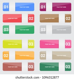 Vector diagram template for infographics. Diagrams for business presentations.