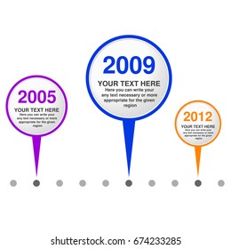 Vector diagram template for infographics. Diagrams for business presentations.