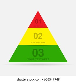 Vector diagram template for infographics. Diagrams for business presentations.