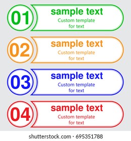 Vector diagram template for infographics. Diagrams for business presentations.