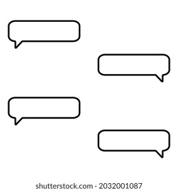 Vector dialog box template. User interface element.