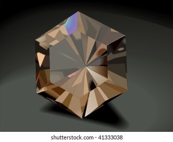 Vector diamond 6, vector illustration