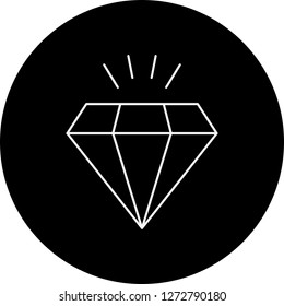 vector diamond icon 
