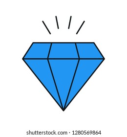 vector diamond icon
