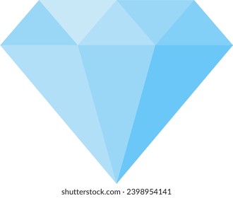 vector de un diamante. joyería