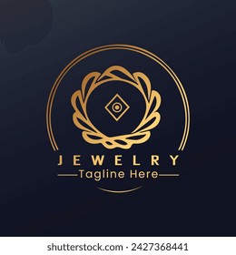 vector diamond jewelry logo vector design template