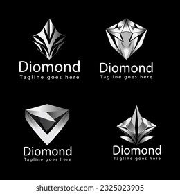 Vector Diamond Premium elegantes Corporate Logo Design.