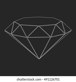 Vector diamond shape