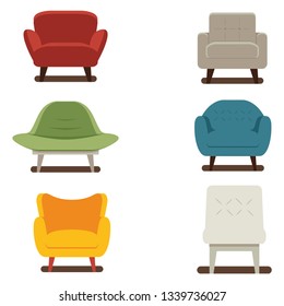 VECTOR DIFFERENT CHAIR STYLE