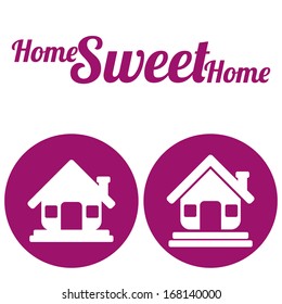 Vector Different Stylish Abstract House Icons