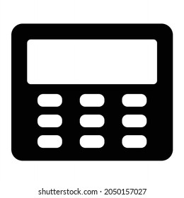 Diseño de iconos de glifo vectorial
