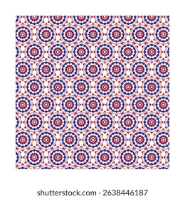 Vector Digital Abstract Mandala Pattern Design 