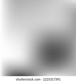 Vector Digital Aluminium Watercolor Gradient Background. Trendy Grey Monochrome Empty Blurry Wallpaper. Black Liquid White Smooth Gradient Mesh. Dark Silver Metallic Minimal Design Picture.