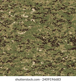 vector digital camouflage pattern design