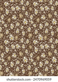  Vector digital image printing factory, solid natural seamless pattern textile and wrapping paper design allover,  