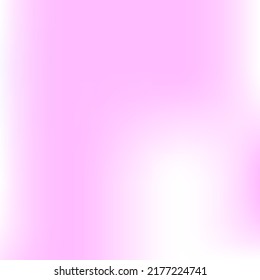 Fondo de gradiente blanco vibrante del panel digital del vector. Malla de gradiente vacía rosa de color de agua rosa suave. Superficie suave y suave de diseño ligero. Papel de fondo blanco de color brillante de moda de moda Barbie.