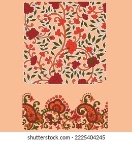 Vector Digital print for home textile and digital print 