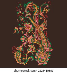 Impresión digital vectorial para impresión digital y textil en casa 