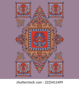 Vector Digital print for home textile and digital print 
