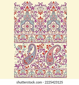 Vector Digital print for home textile and digital print 