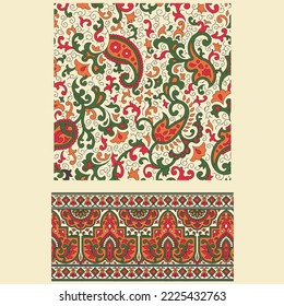 Vector Digital print for home textile and digital print 