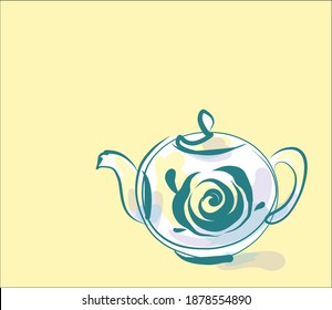 
VECTOR digital sketch fashion handmade creative food Background with the elements menu for design