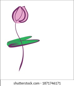
Vector digital sketch floral Decorative handmade fashion background with beautiful   lotus for design logo and images 