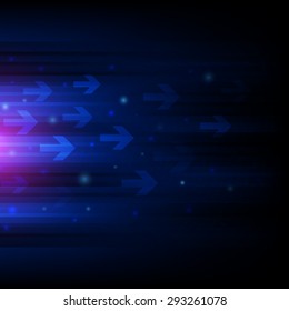 vector digital speed technology, abstract background