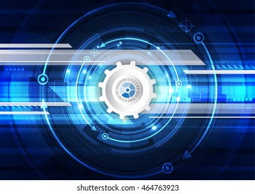 vector digital speed technology concept, abstract background