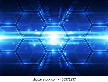 vector digital speed technology concept, abstract background