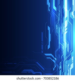 vector digital speed technology concept, abstract background